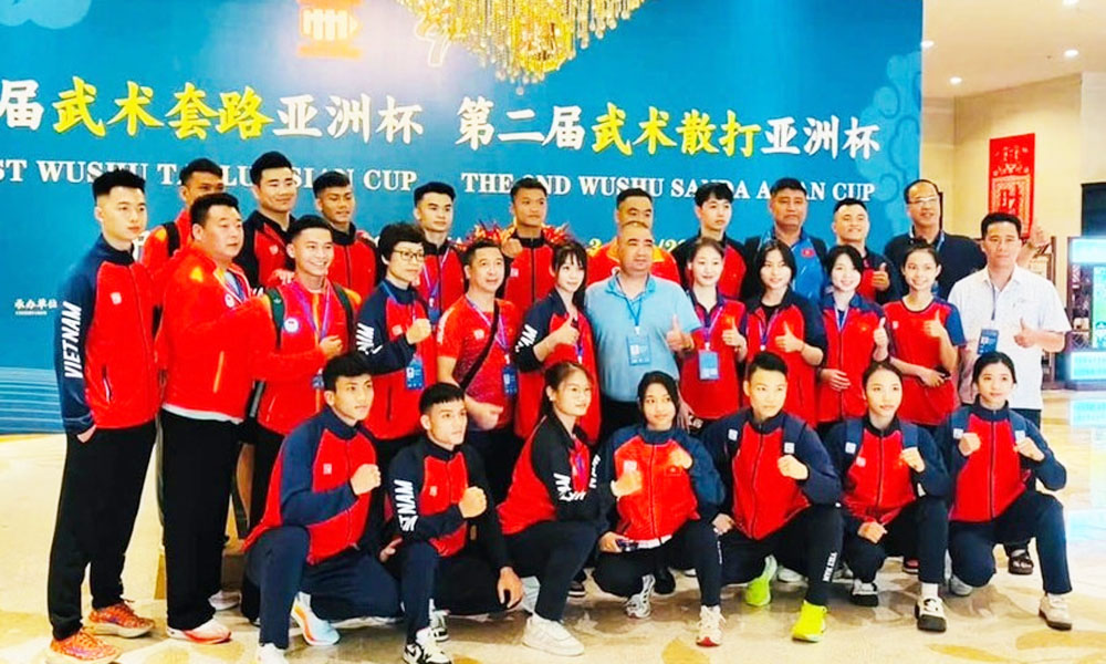 Vietnam team ranks third at Wushu Taolu Asian Cup 2025
